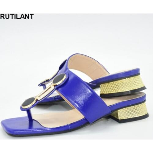 The Latest Designed Party Italian Women Shoes To Match Italian Ladies African Party Party Shoes Low Heels Wedding Shoes Bride