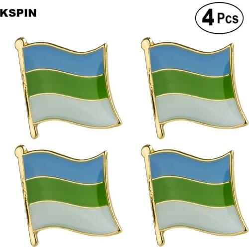 Republic of Komi Flag Pin Lapel Pin Badge Brooch Icons 4pcs