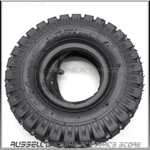 10"x3", 260x85)3.00-4 Tire Inner Tube sets Knobby Scooter, ATV and Go Kart Tire and Tube