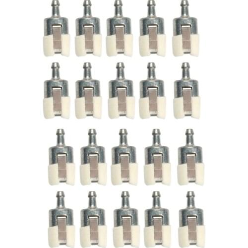 20pcs Fuel Filter For Walbro 125-527 125-527-1 Stihl FS85 FC75 String Trimmer Edger WeedEater Free shipping to Brazil Chile