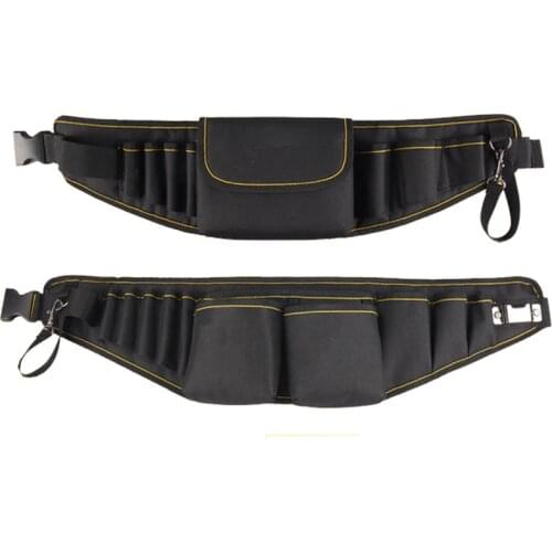 600D Oxford Cloth Electricians Tool Waist Bag Convenient Organizer Adjustabe Belt Electrician Tool Pouch Bags
