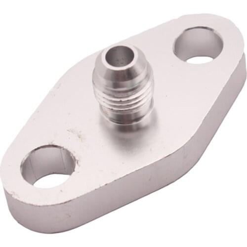 AN-4 CNC Machined Turbo Oil Feed Inlet Flange Gasket For T3 T4 T35 T40 T60