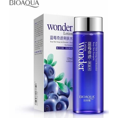 Blueberry Wonder Face Toner Deep Hydrating Shrink Pores Refreshing Skin Care Smooth Facial Toner Moisturizing Whitening 120ML