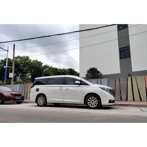 Side Window Deflector For Trumpchi GM8 Chrome /Acrylic Sun Rain Deflector Weather Shield Car Accessories 2018-2021