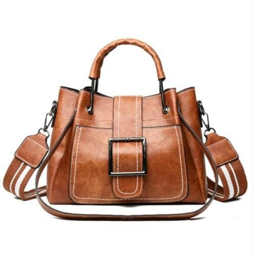 Elegant Female Casual Tote Bag Designer Handbag Shoulder Messenger bag PU Leather Lady Crossbody Bag