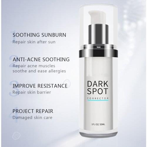 30ml Facial Essence Small White Bottle Treatment Fade Serum Dark Spot Corrector Remover For Face And BodyWhitening Spot Essence