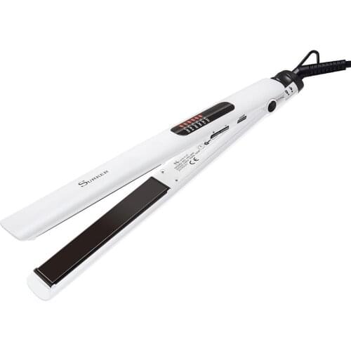 Surker Ceramic Hair Straightener Professional Hair Care Flat Hair Curler Beauty LCD Display HS950