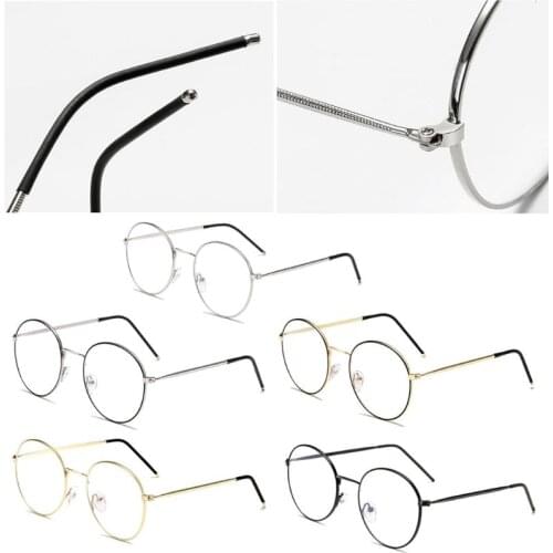 Computer Glasses Men Spectacle Frames Anti Blue Light Goggles Anti Glare Eyeglasses Frame Women Round Glasses