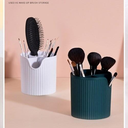 4 Cells Storage Box Kitchen Barrel Cutlery Organizer Container Forks Knives Spoons Brushes Holder for Bedroom Bathroom