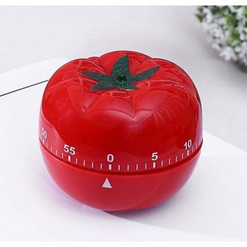 1PC New 1-60min 360 Degree Tomato Timer Creative Kitchen Mechanical Timer Countdown Timer Reminder Alarm 20Jan17