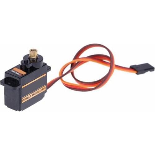 ES08MA Mini Metal Gear Analog Servo Professional Longoing Life RC Airplane Motor Replacement Parts Servo for RC Helicopter Model