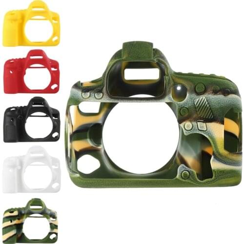 Soft Silicone Rubber Bag DSLR camera Cover Case Skin For Canon 6D Mark II EOS 6D New