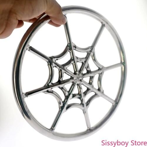 Spider Shibari Ring Stainless Steel Chasitity Suspension Shibari Shibari Bondage Hanging Swing Sex Toys for Couples Sex Toys
