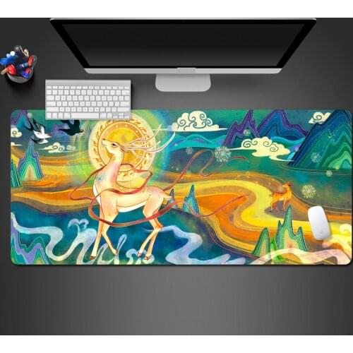 Advanced Animal Personality Mouse Pad Notebook Computer Keyboard Mouse Rubber Non-Slip Mat Unique Office Computer Table Pad