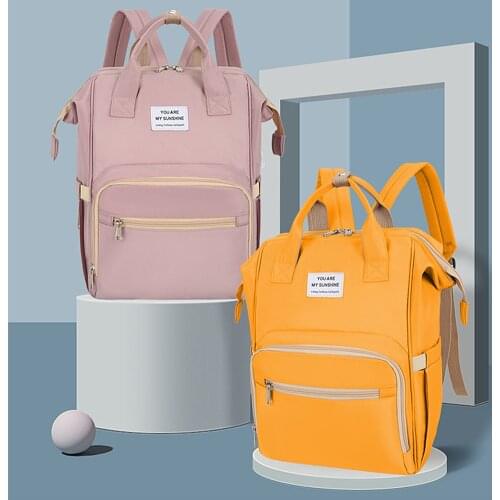 Baby Diaper Bag Large Capacity Baby Nappy Changing Bag Mummy Maternity Travel Backpack for Mommy Nursing Bags