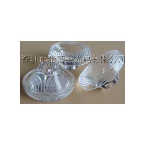 Led lens 35.8mm stripe Led reflector lens , power 1W 3W lenses,LED Optical lens