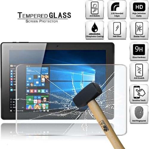 Tablet Tempered Glass Screen Protector Cover for Chuwi HI10 Anti-Fingerprint Anti-Screen Breakage Tempered Film