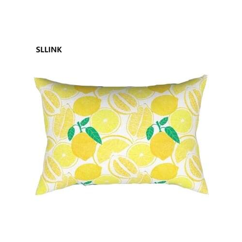 2pcsWarm Color Geometric Waist Pillow Back Seat Cushion Living Room Sofa Decoration Pillowcase Nordic Style Rectangular Pillow