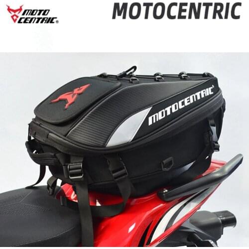 2019 Waterproof Motorcycle Tail Bag Multi-functional Durable Rear Motorcycle Seat Bag High Capacity Motorcycle Rider Backpack