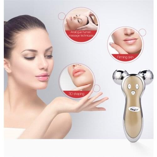 3D Massager Roller Micro Current Vibration Electric Massager Full Body Anti Wrinkle Roller Ball Massage Lymphatic