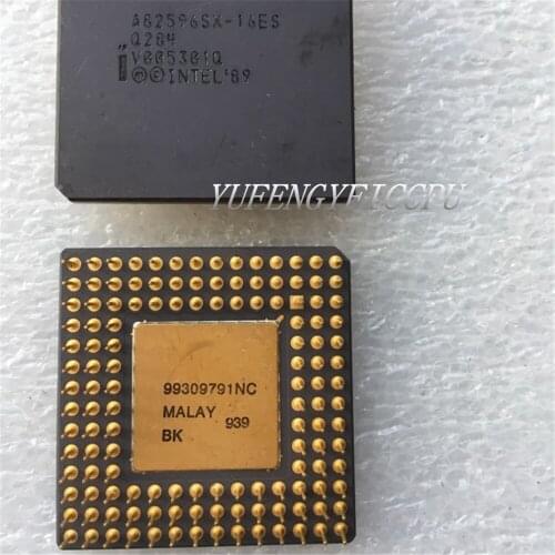 A82596SX-16ES Q284 ES Antique cpu collection testimony of history antique computer accessories