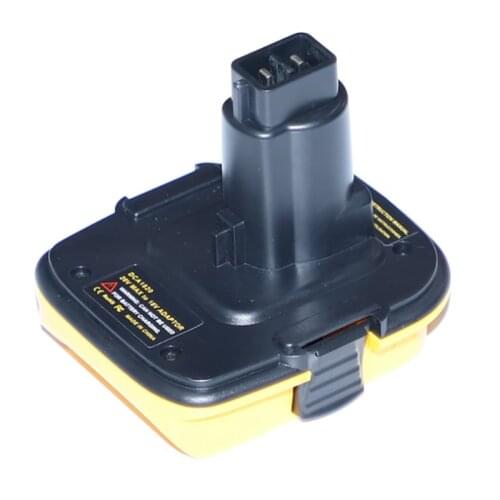 DCA1820 Battery Adapter USB Output For Dewalt 18V Ni-cd Ni-mh Battery DC9096 Tools Compatible With 20V MAX Li-ion Battery DCB200