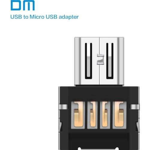 Free shipping New DM OTG adapter 100pcs/lot OTG function Turn normal USB into Phone USB Flash Drive Mobile Phone Adapters