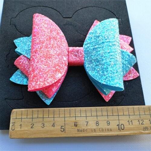 HD43 big bow 5 inch cutting die wooden for bow making