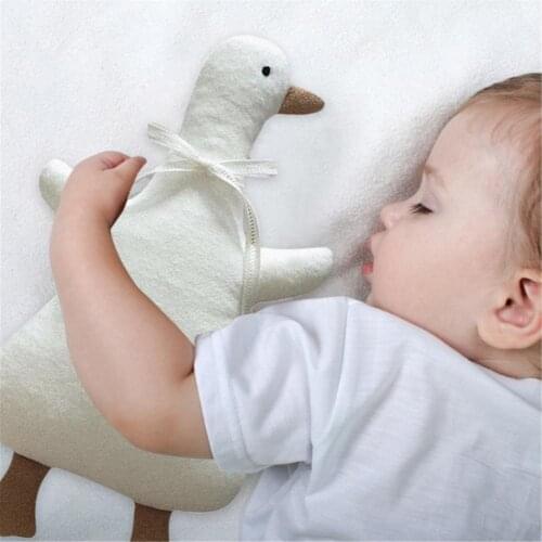 Ins Hot Baby Soothing Toy Cotton Puppet Doll Cute Animal With Ribbon Bow Tie High Quality Birthday Gift For Enfant Baby Care New