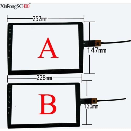 New car DVD navigation GPS Capacitive Touch Screen Panel Digitizer for radio Teyes CC2 4 64G Vesta radio tape
