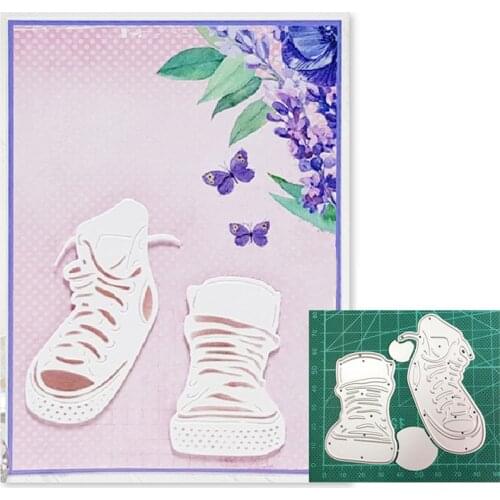 Couple Shoes Metal Cutting Dies Stencils dies for DIY Scrapbooking dies Decoration Card Album Paper Craft dies Embossing Die Cut