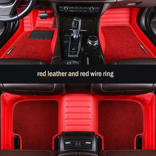 Custom car floor mat High elastic wire mat For Suzuki Jimny Grand Vitara Kizashi Swift Wagon Palette Stingray car accessories