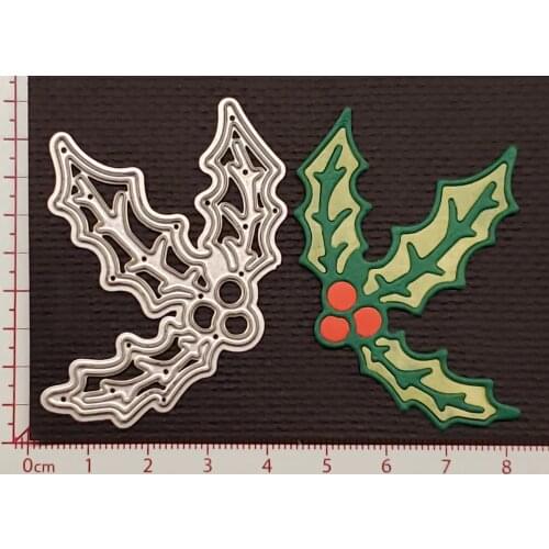 Christmas leaves Metal Cutting Dies for DIY Scrapbooking Album Paper Cards Decorative Crafts Embossing Die Cut