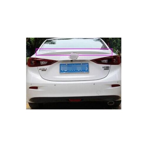 A whole new ABS Grey primer Rear Trunk lid Aero Wing Spoiler For Mazda 3 Axela 2013 2014 2015