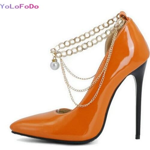 2021 Super Thin High Heel Pointed Toe Women Pumps Fashion Pointed Toe Women High Heel Shoes Patent PU Leather Candy Colors Shoes