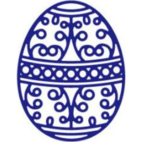 YLCD551 Egg Metal Cutting Dies For Scrapbooking Stencils DIY Album Paper Cards Decoration Embossing Folder Die Cuter Template