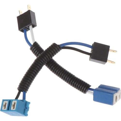 1PC New Car H7 Headlight Ceramic Bulb Holder Extension Adapter Socket Automotive Wire Halogen Lamp Connector