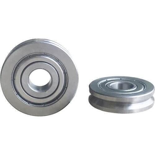 4PCS A1002ZZ V6200ZZ V6200 A1002 V Groove Wire Guide Wheel Track Roller Bearing 10x35x9mm