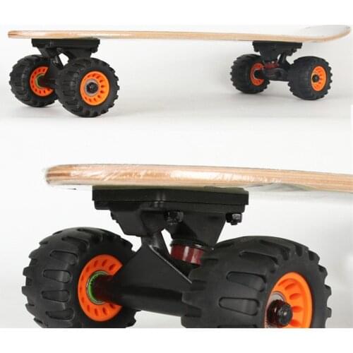 4 pcs/lot 82A high performance TPR street brushing skate board wheel 76mm*45mm skateboard rodas for flat single double long road