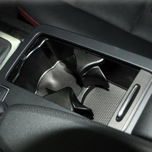 Car Center Console Water Cup Holder Drink Stand Insert Divider Board For Mercedes-Benz C E GLK Class W204 W207 W212 X204