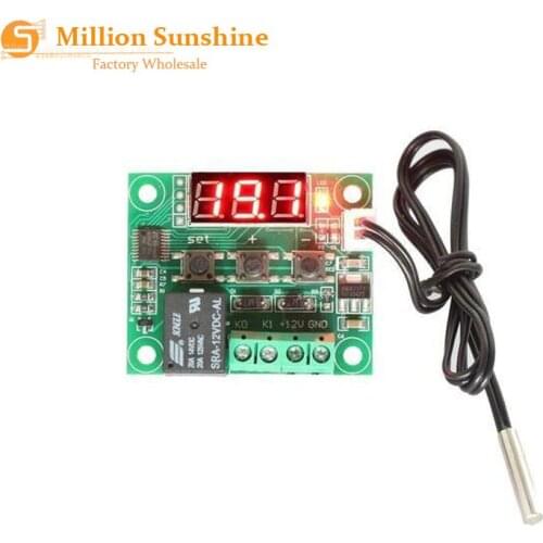 XH-W1209 W1209 Digital thermostat Temperature controller Temperature control switch DC-12 12V