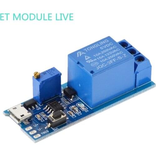DC 9V/12V/24V 5-30V Delay relay shield Delay Relay Timer Module Timer Switch Adjustable Module