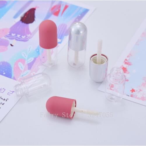 10-200PCS 3ml Empty Lip gloss Tube Sample Bottles Cosmetic Containers Lipstick Lipgloss Packing Bottle Capsule lip gloss bottle