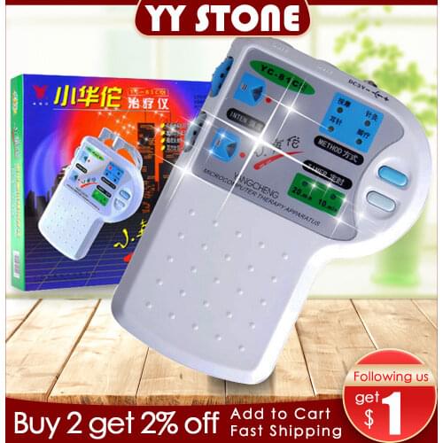 YC-81C microcomputer therapy apparatus quick result theraputic electrical stimulation acupuncture device English instruction