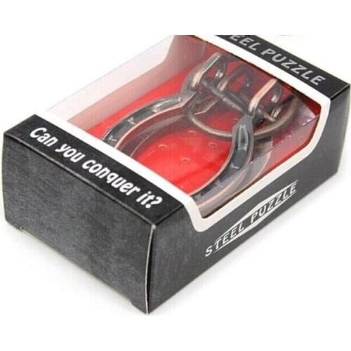 Classic Metal Brain Teaser Puzzle Game Toys for Adults Children