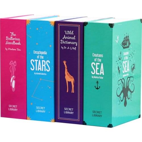 Password Box Safe Simulation Book Mini Home Password Code Book Safe Saving Pot Storage Box Book Password Box Craft