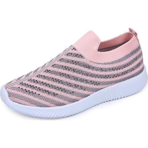 Women Casual Shoes Fashion Breathable Walking Mesh Flat Shoes Woman White Sneakers Women 2020 Tenis Feminino Female Shoes
