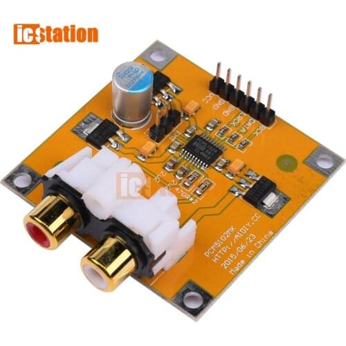 PCM5102 DAC Decoder I2S Player Assembled Board 32Bit 384K Beyond ES9023 PCM1794 compatible Raspberry Pi