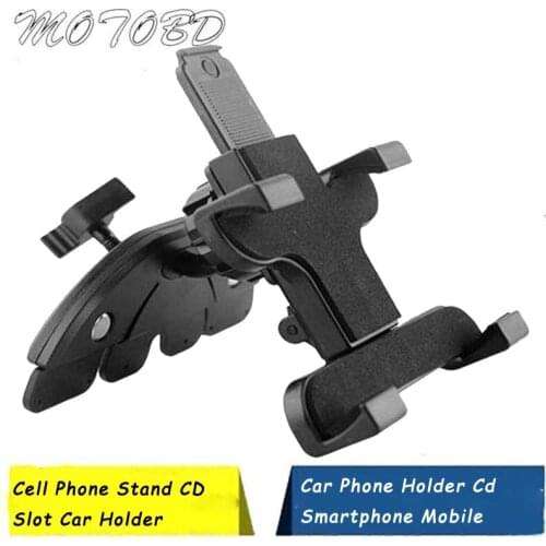 Cell Phone Stand CD Slot Car Holder For Car Phone Holder Cd Smartphone Mobile Mount Holder