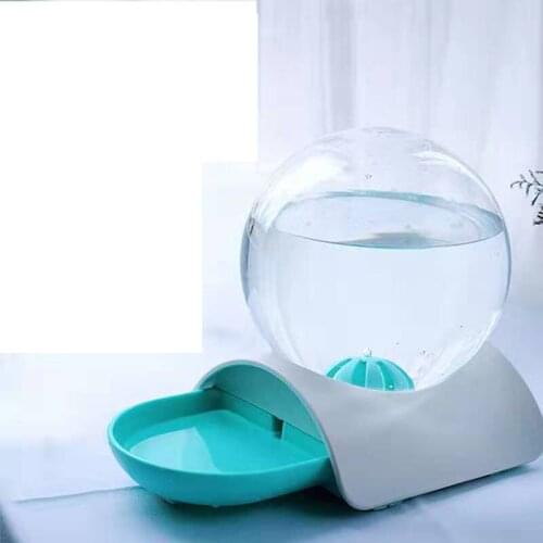 Pet Drinker Dog Cat Automatic Bubble Type Feeder Drinking Animal Water Bowl Crystal Ball Style